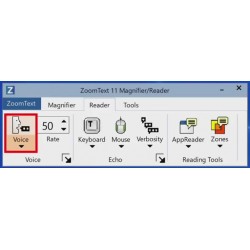 Zoomtext V11.2.x Magnifier / Reader - USB