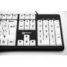 Clavier contrasté à caractères agrandis pour personnes malvoyantes - image 2 sur 3