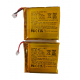 Batterie pour Visolux 12 - Kit de 2