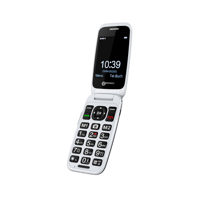Téléphone portable à clapet CL8700 pour aveugles et malvoyants - Avh