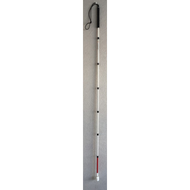 Canne de signalisation pliante ultra fine 1 m