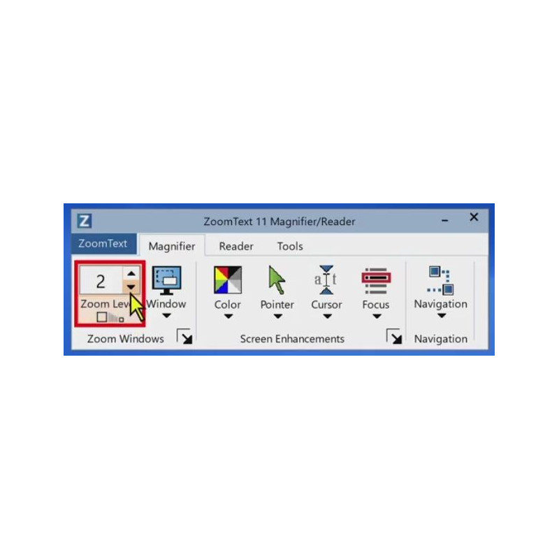 Zoomtext V11.2x Magnifier USB