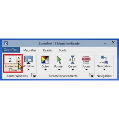 ZOOMTEXT 2023 MAGNIFIER - SUR CLE USB - NIVEAU 1