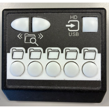 Clavier d'enregistrement pour Narratellis pour déficients visuels- Avh