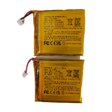 Batterie pour Visolux 12 - Kit de 2