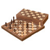 Jeu d'échecs de voyage pliant pour déficients visuels - Avh - image 1 sur 2