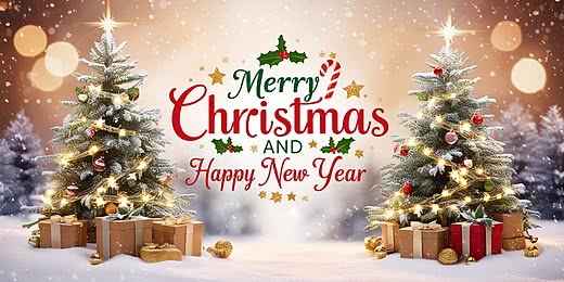 Jours de fermeture pour les fêtes de fin d'année